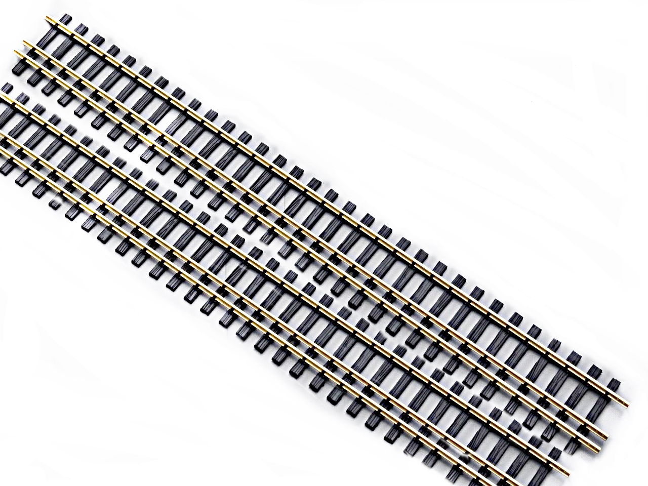 Zenner Bausatz 2 Gerade Dreischienengleise 1200cm Spur 2 G