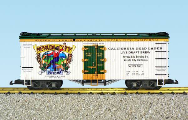 USA-Trains Nevada City Brew– White/Green ,Spur G