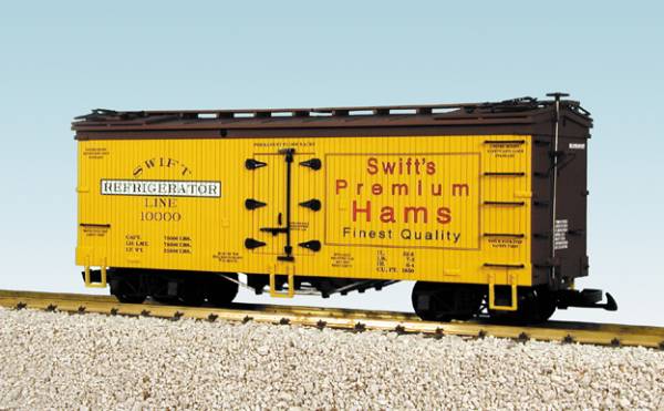 USA-Trains Swift - Yellow/Brown ,Spur G