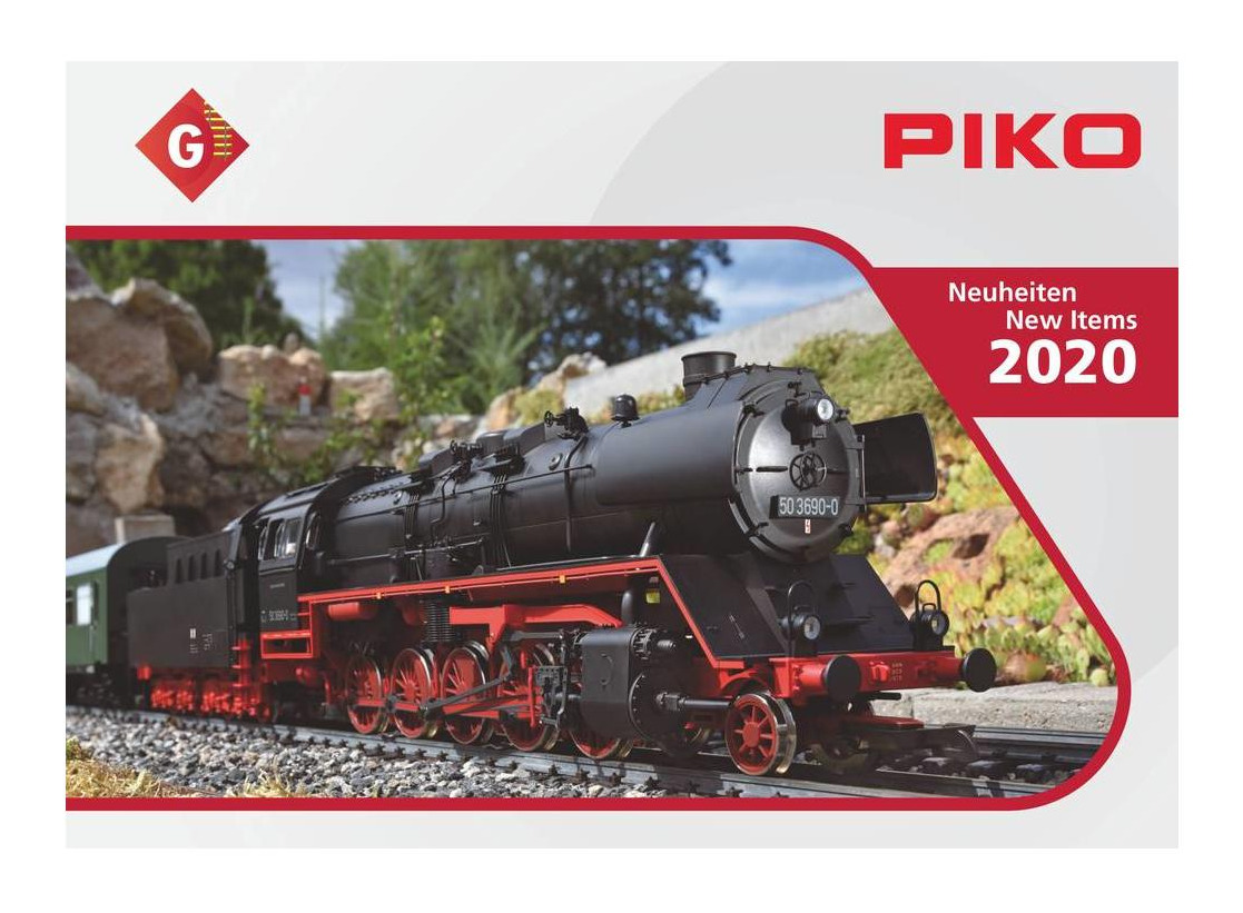 Piko Neuheiten Katalog 2020 Für Spur G Gartenbahn Zennershopde Deutsch 