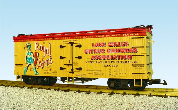 USA-Trains Royal Arms Yellow/Red,Spur G