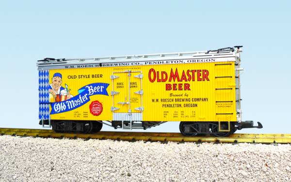 USA-Trains Old Master Beer – Yellow/Wabash Blue ,Spur G