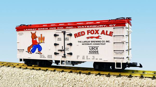 USA-Trains Red Fox Ale White/Red,Spur G