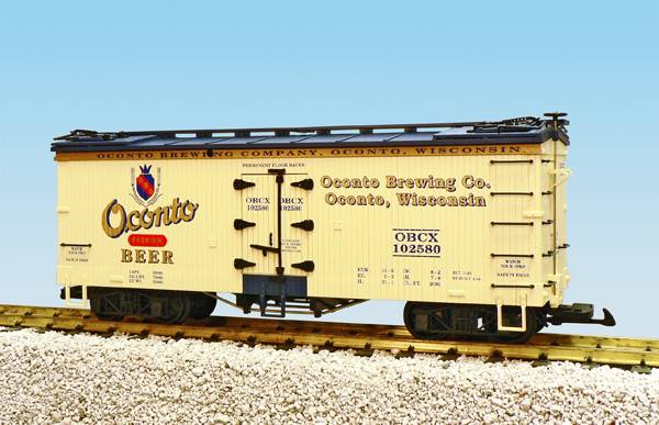 USA-Trains Oconto Brewing Cream/Blue ,Spur G