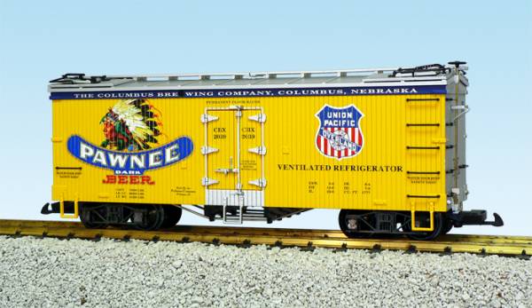 USA-Trains Pawnee Beer – Yellow/Silver ,Spur G