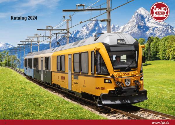 LGB Katalog 2024 für Spur G Gartenbahn